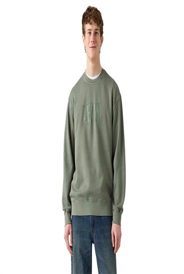 GRAPHIC SWEATSHIRT-SSNL SERIF LAUREL WREATH